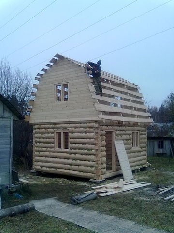 Срубы бань недорого