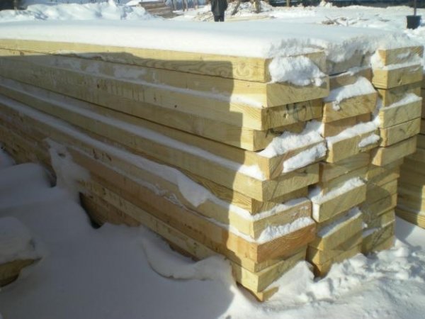 Производим доску обрезную из сосны