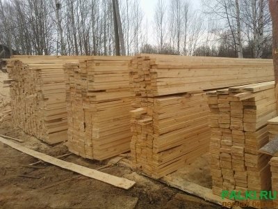 Лес Сосна-Ель доска 1й сорт обрезная брус всех размеров